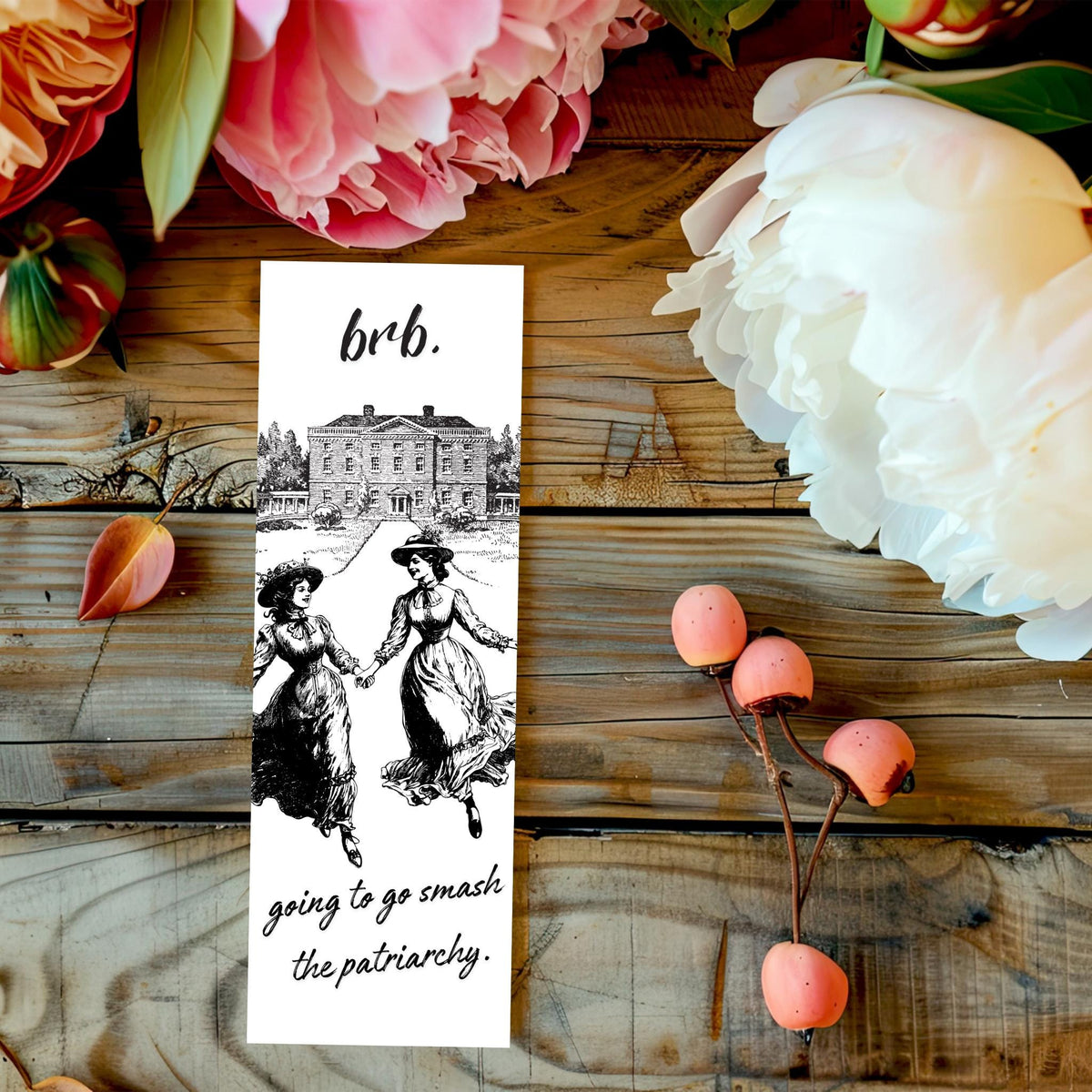 Fight the Patriarchy Bookmark | Fight the Patriarchy Read More Books | Meadowlark Nest | Feminist Bookmarks