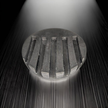 Round Concrete Waterfall Soap Dish