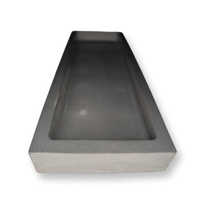 Concrete Rectangle Tray – Modern Catchall in Medium &amp; Large Sizes