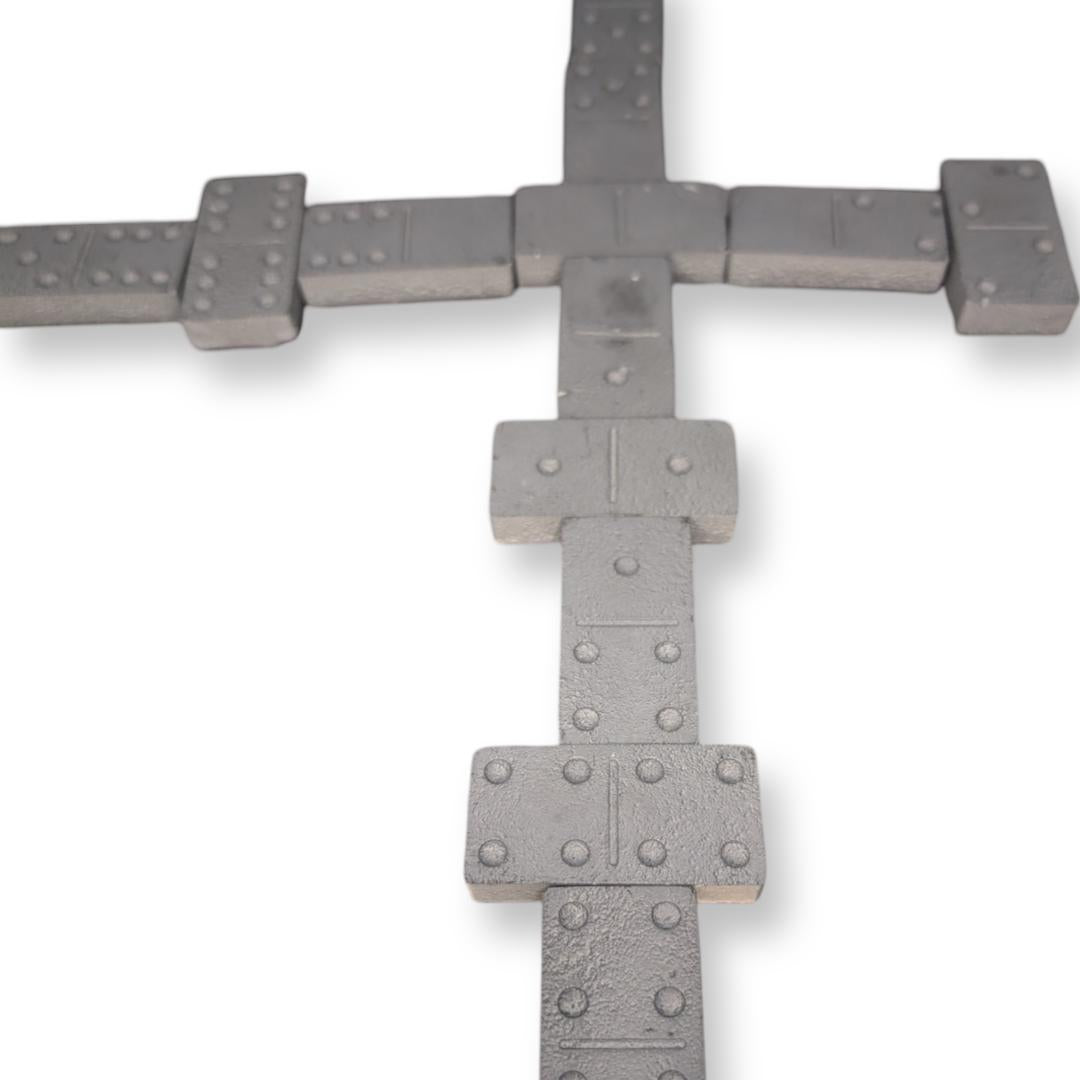 Minimalist Concrete Domino Set