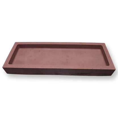 Concrete Rectangle Tray – Modern Catchall in Medium &amp; Large Sizes