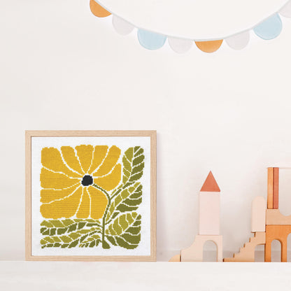 SUNNY BLOSSOM cross stitch PDF only