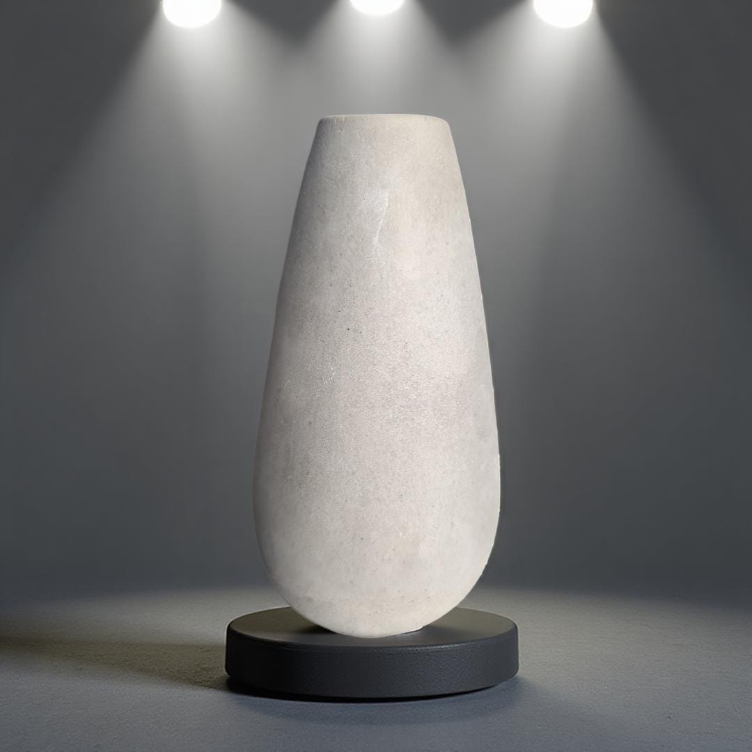 Minimalist Tapered Concrete Vase