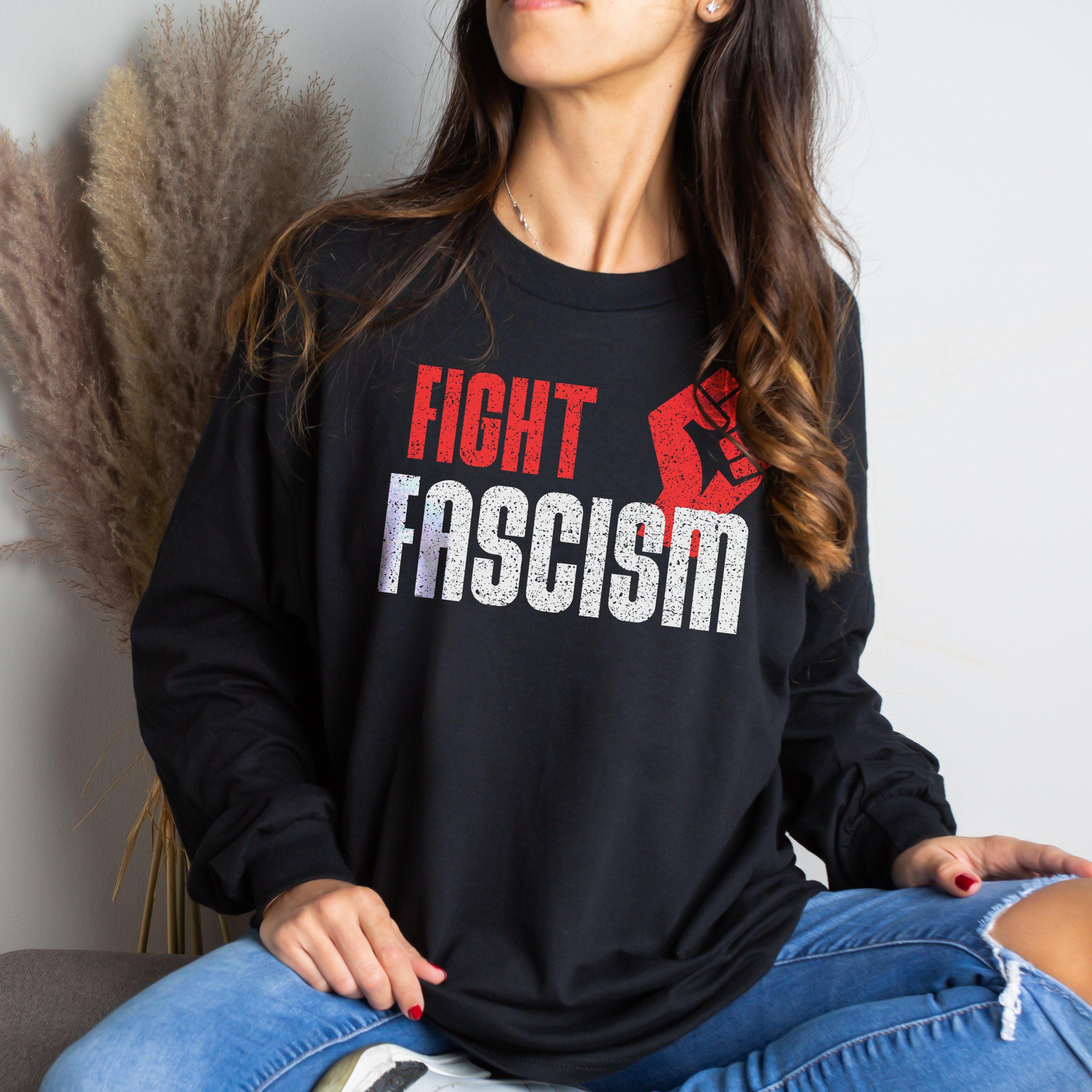 Fight Fascism T-Shirt, Anti Trump Tee, Anti Elon Musk Shirt, Anti Putin Apparel, Pro Democracy Top, Resist Graphic Tee, Liberal Progressive