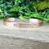Handmade Stacking Bracelet: Personalized Mantra Jewelry Gift