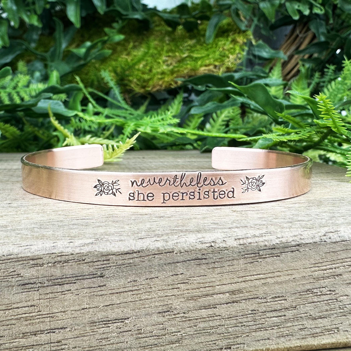 Handmade Stacking Bracelet: Personalized Mantra Jewelry Gift
