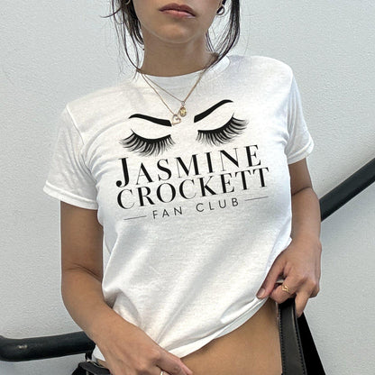 Jasmine Crockett Fan Club T-Shirt, Queen Of Smackdowns Tee, Pro Democracy Shirt, Feminist Fashion, Texas 30 US Representative Gear