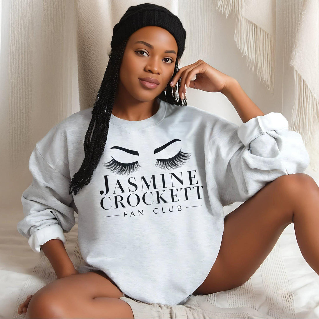 Jasmine Crockett Fan Club T-Shirt, Queen Of Smackdowns Tee, Pro Democracy Shirt, Feminist Fashion, Texas 30 US Representative Gear