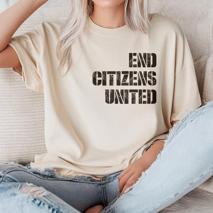 End Citizens United T-Shirt, Protest Tee, Bernie AOC Rally, Anti Trump Shirt, Hate Elon, Resist, Resistance, Fight Oligarchy, Pro Democracy