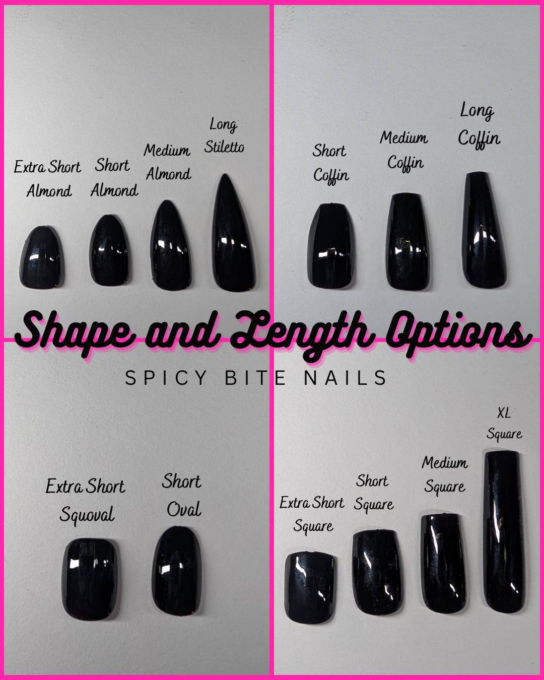 Fall Single Solid Color Sets *Choose Your Color* - Hand-painted Reusable Press-On Nail Extensions 10 pcs