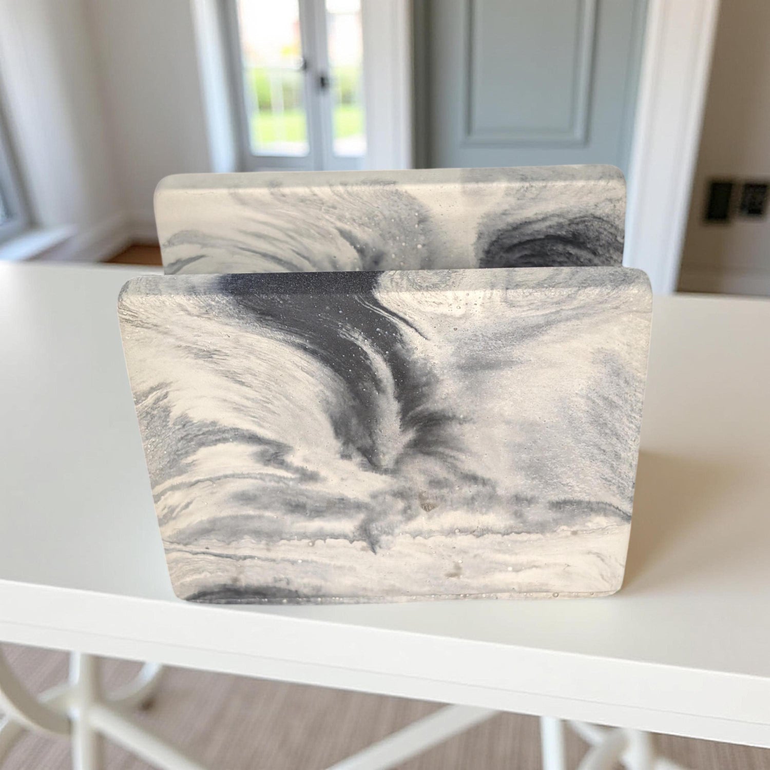 Concrete Napkin Holder (Modern Minimalist Table Decor)