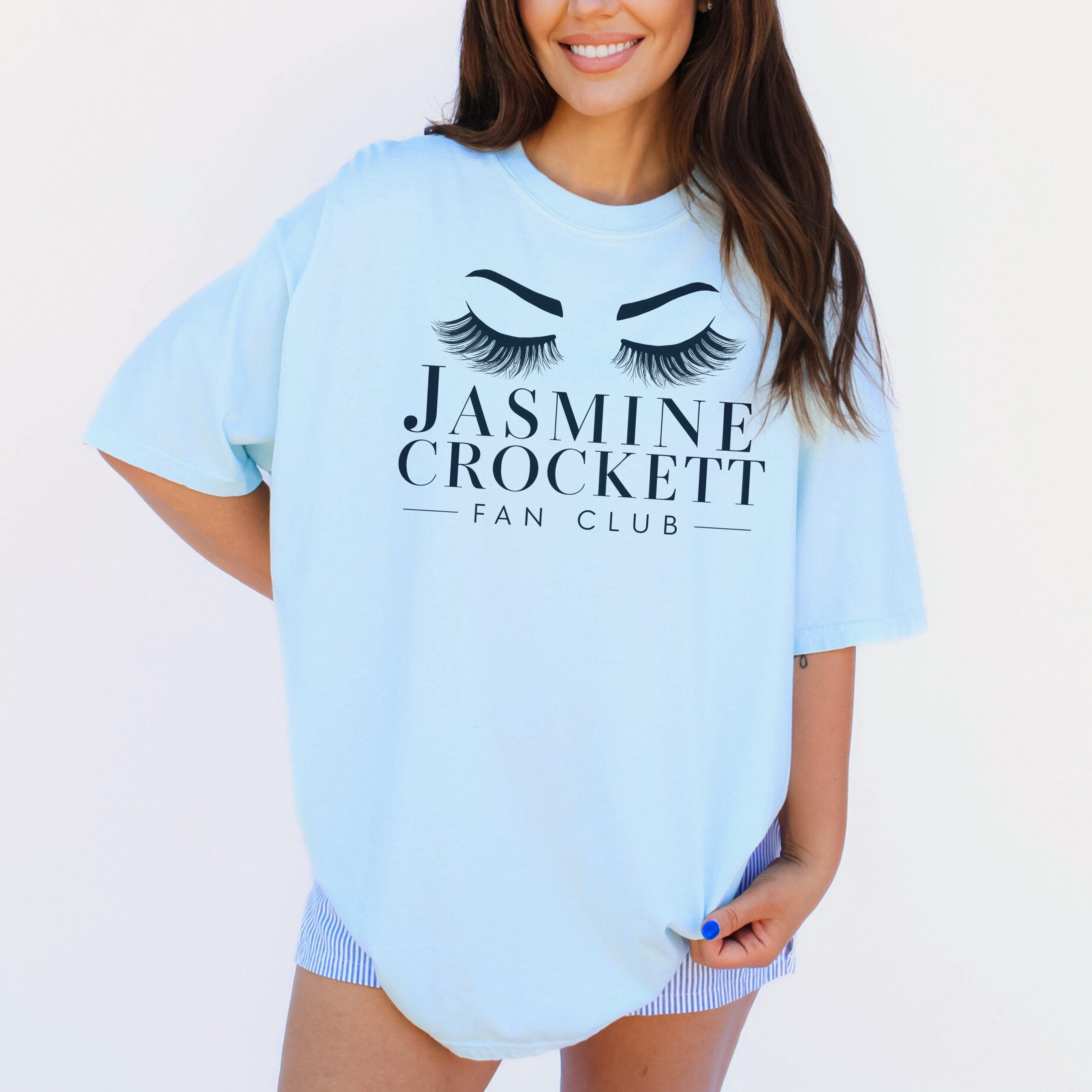 Jasmine Crockett Fan Club T-Shirt, Queen Of Smackdowns Tee, Pro Democracy Shirt, Feminist Fashion, Texas 30 US Representative Gear