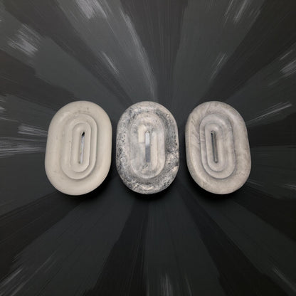 Handmade Concrete Bubble Soap Dish