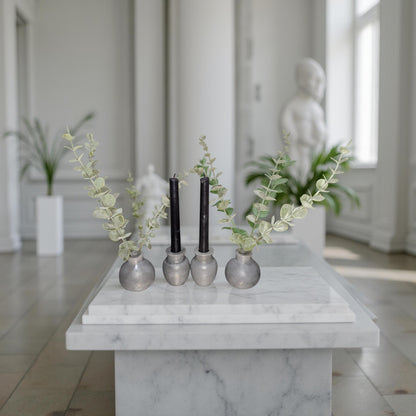 Handmade Concrete Bud Vase: Minimalist Cement Decor