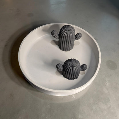 Concrete Cactus Ring Holder Dish – Handmade Jewelry Organizer Bowl | Gift for Her, Bridesmaid Gift, Minimalist Home Decor