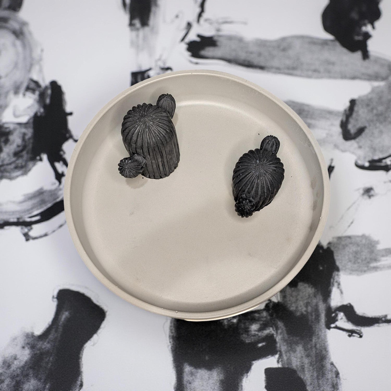 Concrete Cactus Ring Holder Dish – Handmade Jewelry Organizer Bowl | Gift for Her, Bridesmaid Gift, Minimalist Home Decor