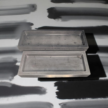 Concrete Rectangle Tray – Modern Catchall in Medium &amp; Large Sizes