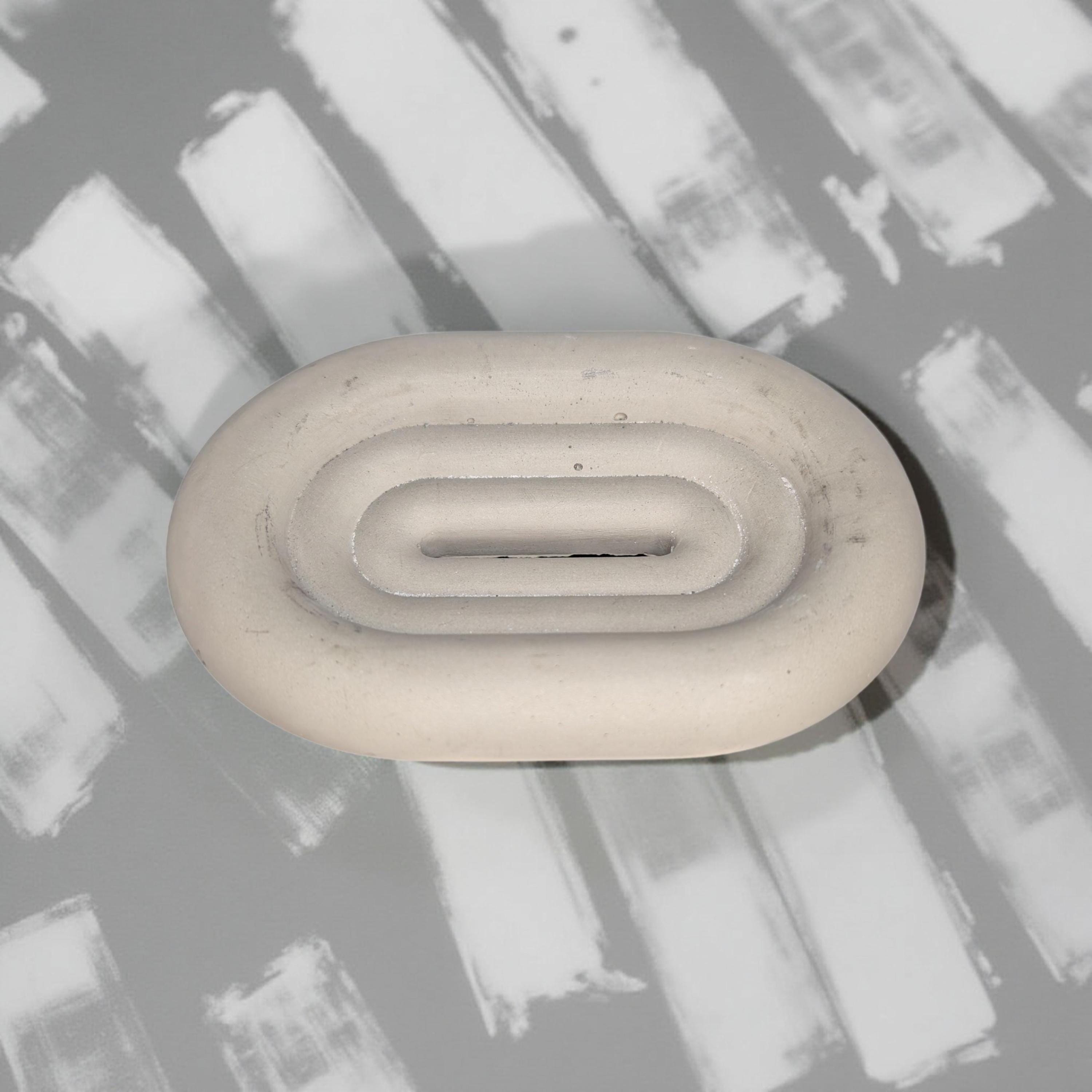 Handmade Concrete Bubble Soap Dish
