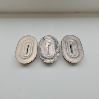 Handmade Concrete Bubble Soap Dish