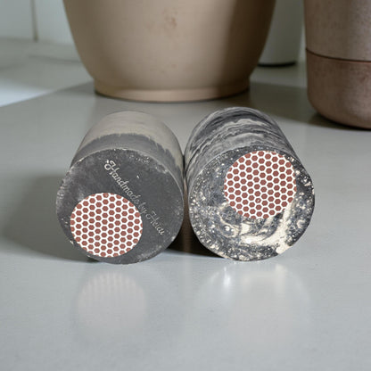 Handmade Concrete Match Holder with Striker: Modern Home Decor
