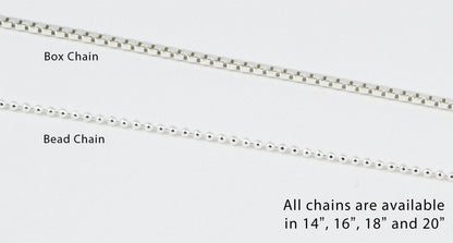 Botanical Sterling Silver Necklace with Freshwater Pearl 