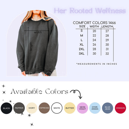 SANE Nurse Lightweight Crewneck Sweatshirt | Sexual Assault Nurse Examiner Awareness Sweater, Graduation Gift for SANE RN, Forensic Nursing