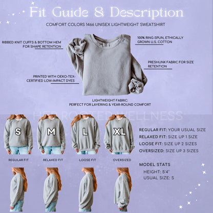 Lipedema Babe Lightweight Sweatshirt | Coquette Comfort Colors Lipoedema Jumper | Lipedema Warrior Creweneck Sweater | Bows Lipadema Apparel