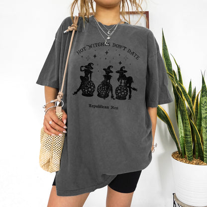 Witch Graphic Tee, Hot Witches Don&amp;