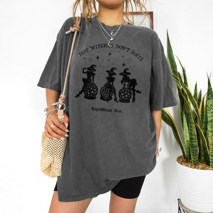 Witch Graphic Tee, Hot Witches Don&amp;