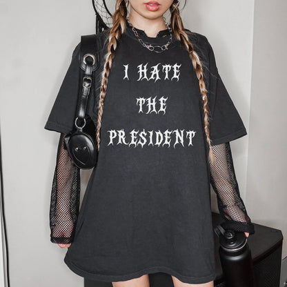 Graphic Tee, Gothic Style Shirt, Statement T-Shirt, Edgy Fashion Top, Grunge Aesthetic Clothing, Bold Print Tee, Unique Graphic T-Shirt