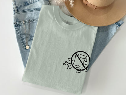 Unique Graphic Tee, Fashionable T-Shirt, Casual Outfit, Denim Jeans Pairing, Trendy Minimalist Design, Perfect Gift Idea