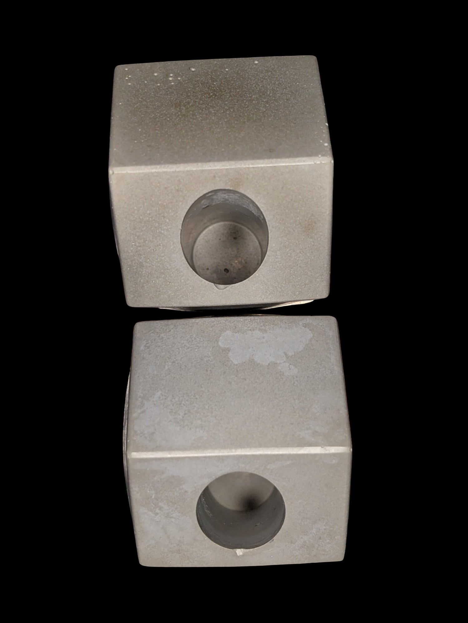 Handmade Concrete House Set | Multi-Use Succulent Planter or Candle Holder | Modern Housewarming Gift | Unique Minimalist Mantel Decor