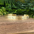 Hand Stamped Wildflower Cuff Bracelet: Aluminum, Brass, or Copper