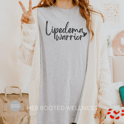 Lipedema Warrior Shirt | Lipoedema Awareness T-Shirt | Advocacy Apparel | Support Gift for Lipodem Warrior, Fat Disorder Adipose Disease Tee