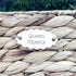 Custom Basket Label: Personalized Hand Stamped Brass or Copper Closet or Pantry Tag