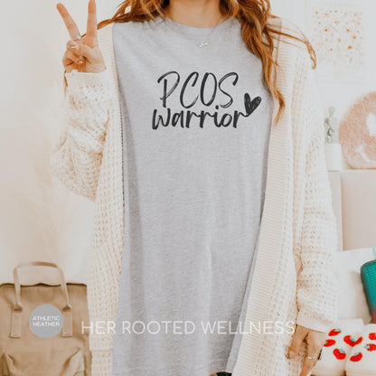 PCOS Awareness Shirt | Polycystic Ovary Syndrome Warrior T-Shirt | Gift for Woman with PCOS | Women&amp;