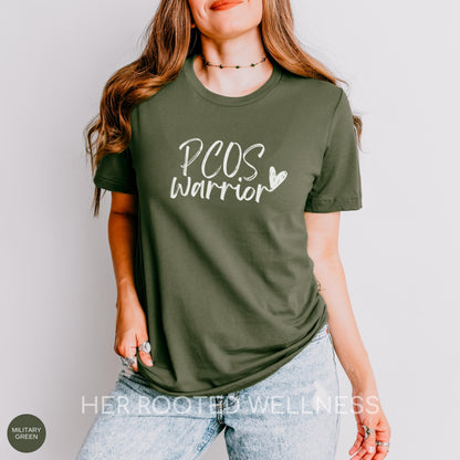 PCOS Awareness Shirt | Polycystic Ovary Syndrome Warrior T-Shirt | Gift for Woman with PCOS | Women&amp;