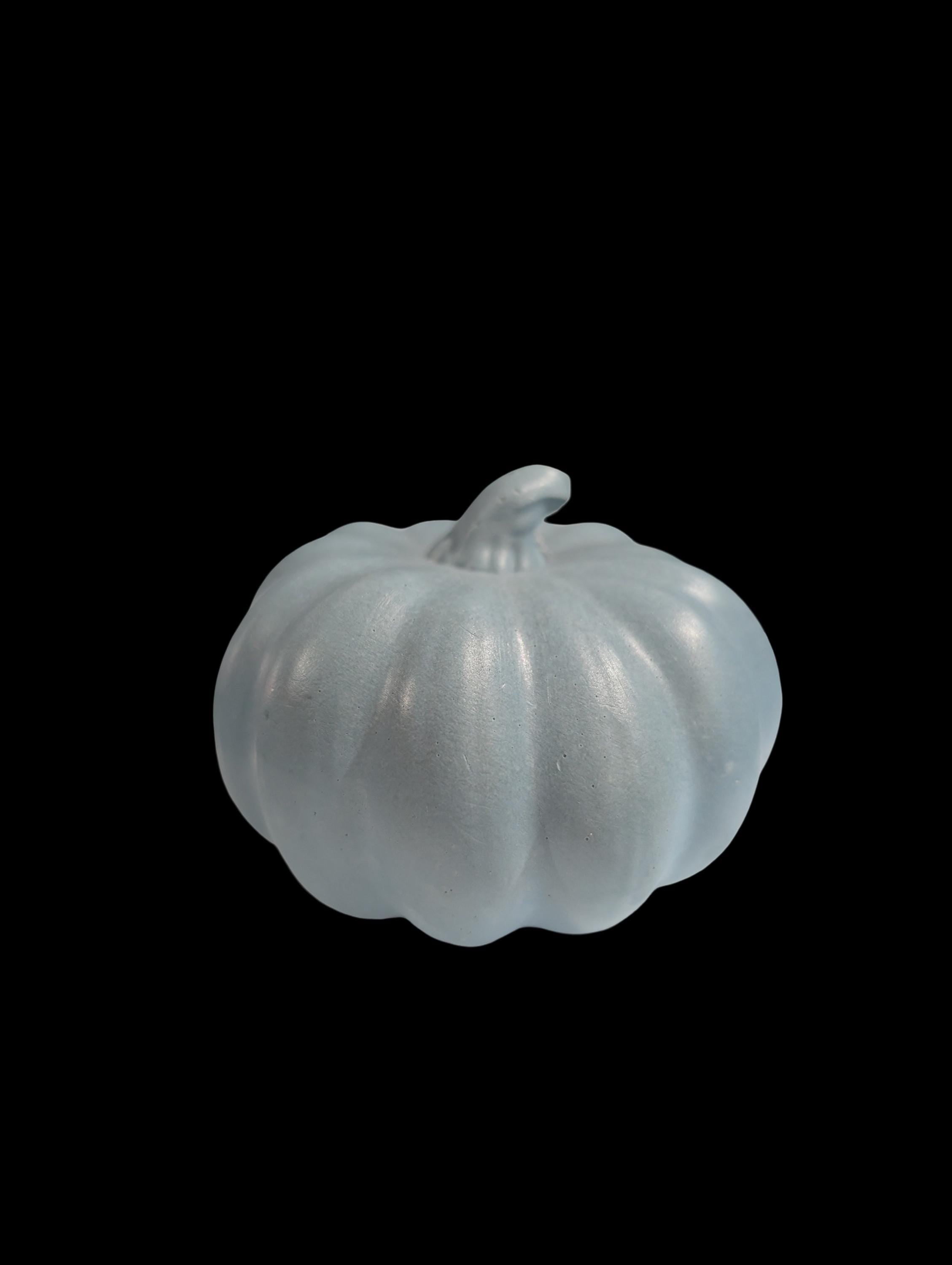 Mini Concrete Pumpkin | 3.5 Inch Fall Tiered Tray Decor | Modern Minimalist Halloween Accent | Industrial Cement Pumpkin | Thanksgiving Gift
