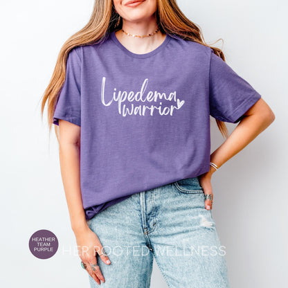 Lipedema Warrior Shirt | Lipoedema Awareness T-Shirt | Advocacy Apparel | Support Gift for Lipodem Warrior, Fat Disorder Adipose Disease Tee