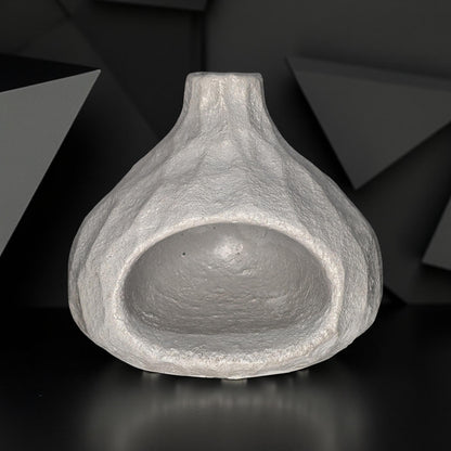 Concrete Incense Burner Stove | Minimalist Modern Home Decor | Rustic Organic Incense Holder | 4.9” Wide x 4.3” Tall