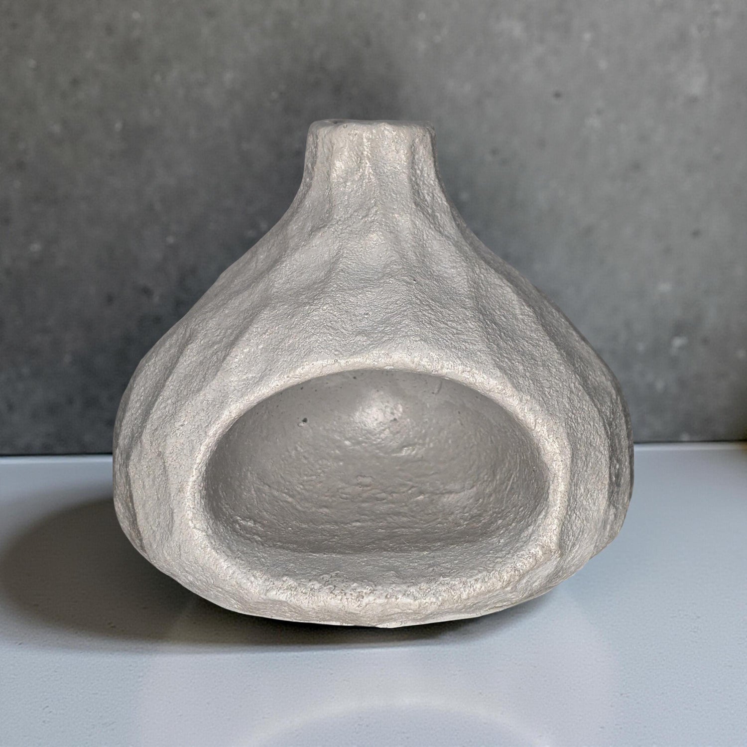 Concrete Incense Burner Stove | Minimalist Modern Home Decor | Rustic Organic Incense Holder | 4.9” Wide x 4.3” Tall