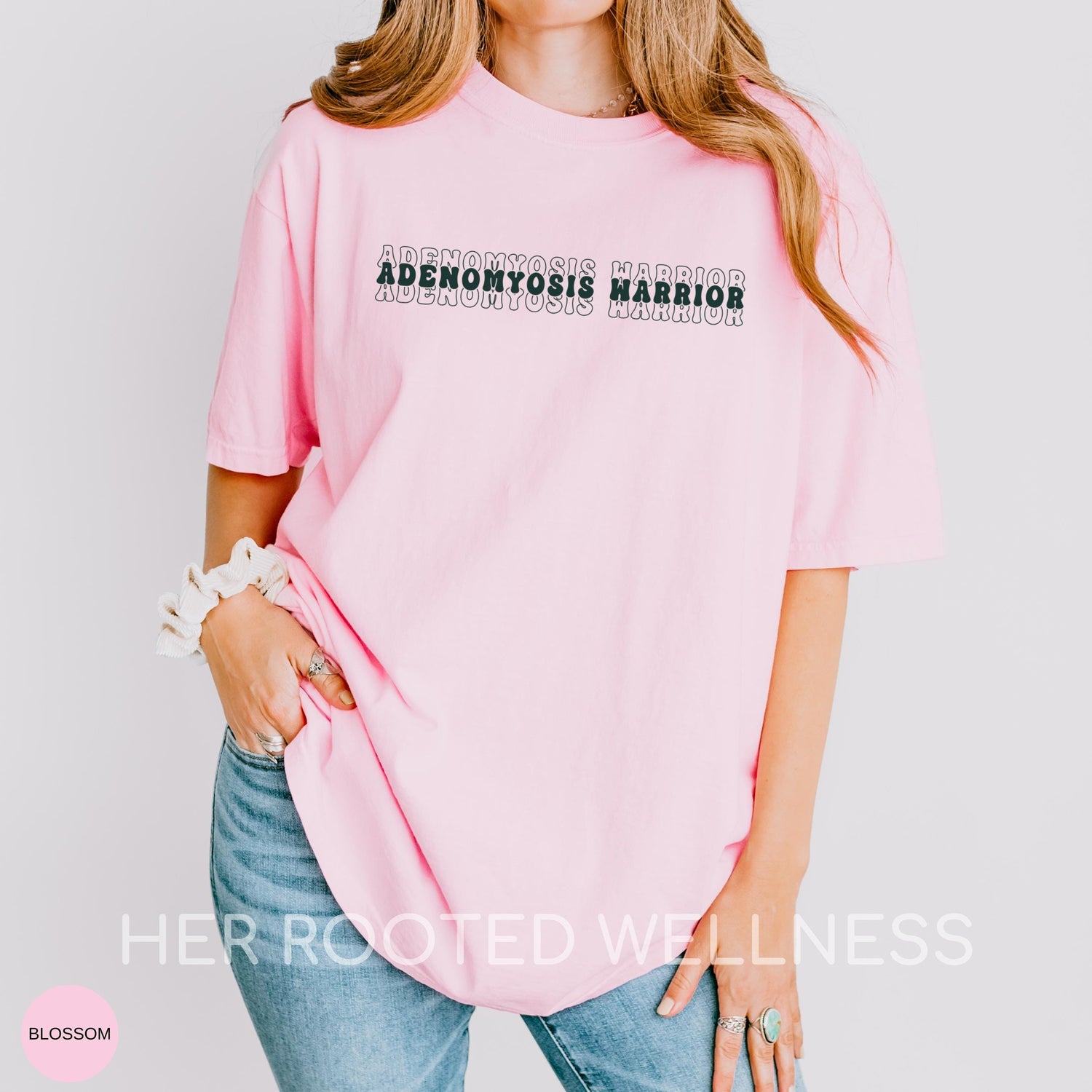 Adenomyosis Warrior Shirt | Comfort Colors Adeno Awareness Month Tee | Purple Adeno Empowerment Tshirt | Support Gift Idea