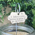 Hand Stamped Garden Stake: Custom Herb & Vegetable Plant Marker
