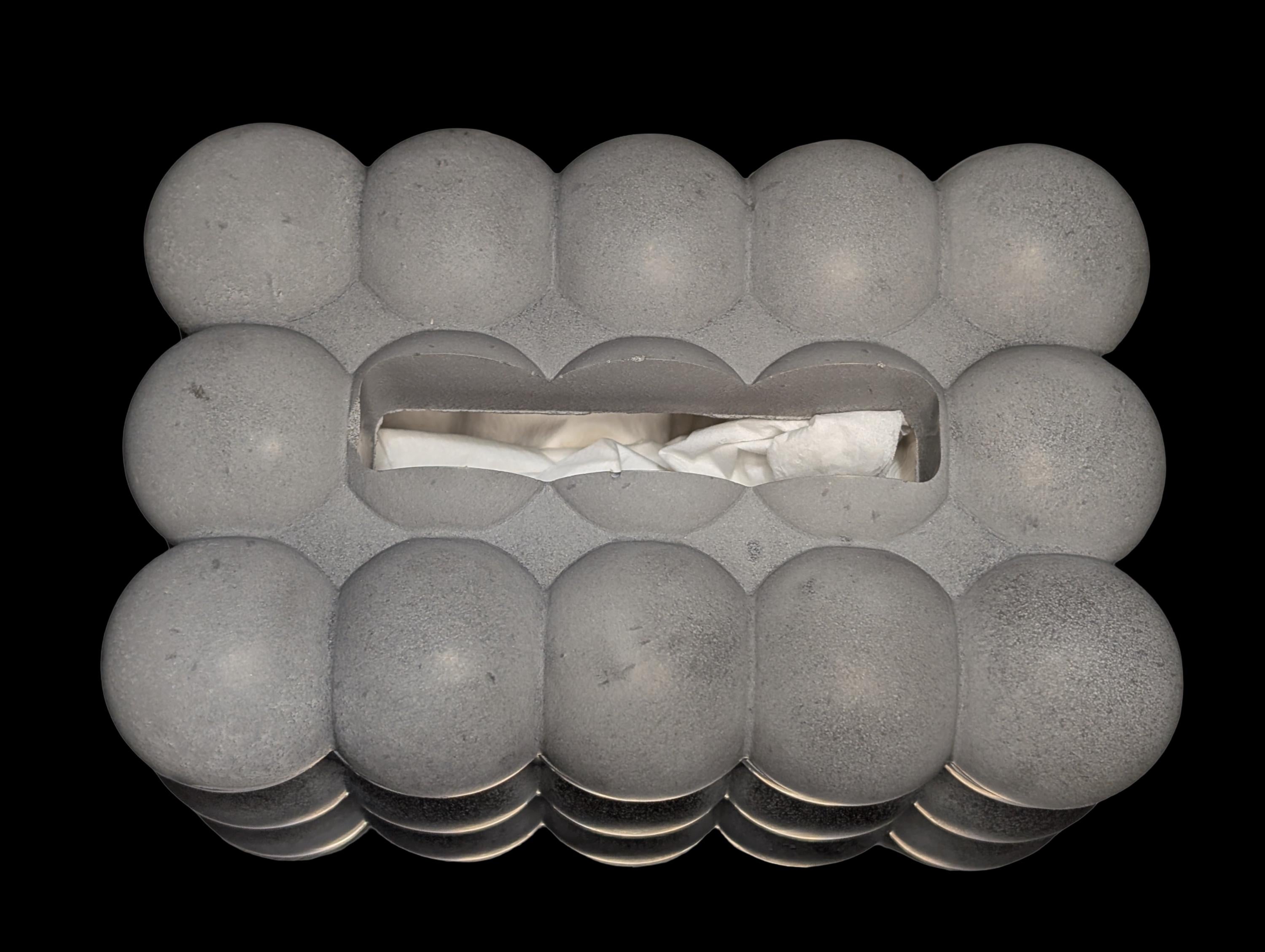 Modern Concrete Tissue Box | Handmade Minimalist Tissue Holder or Storage Box