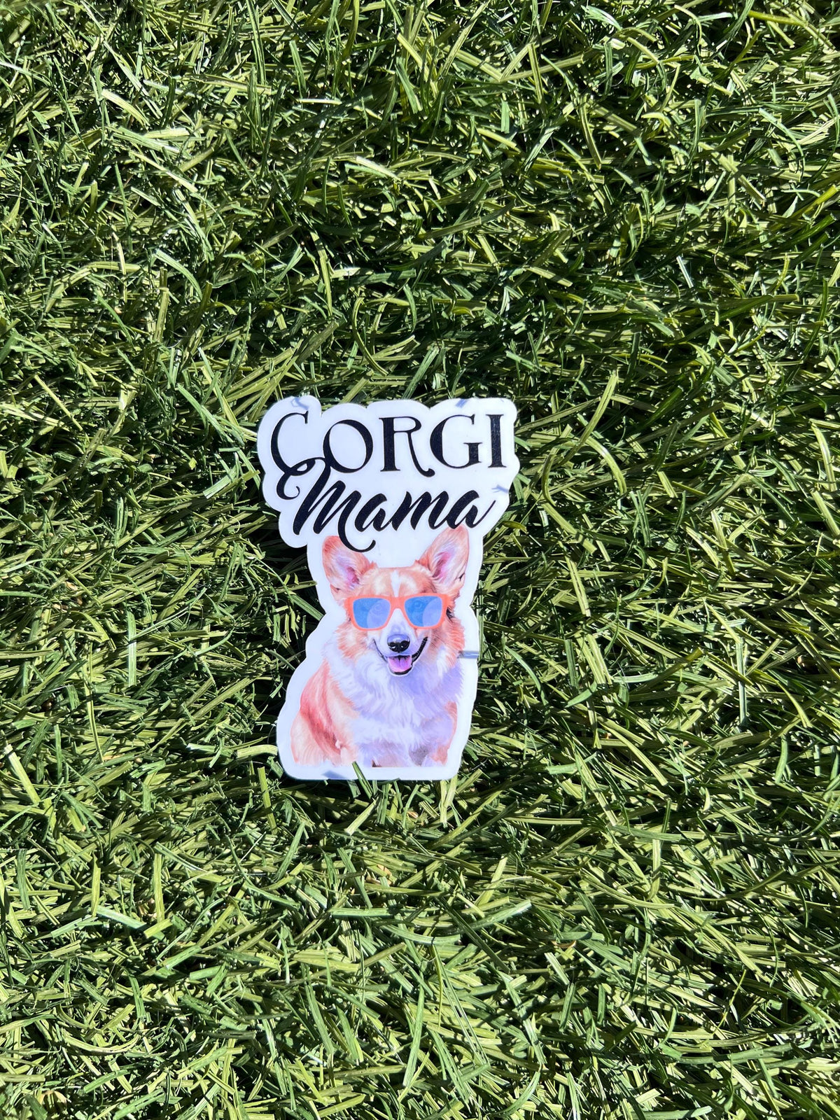 Corgi Mama Sticker | Cute Dog Mom Vinyl Decal