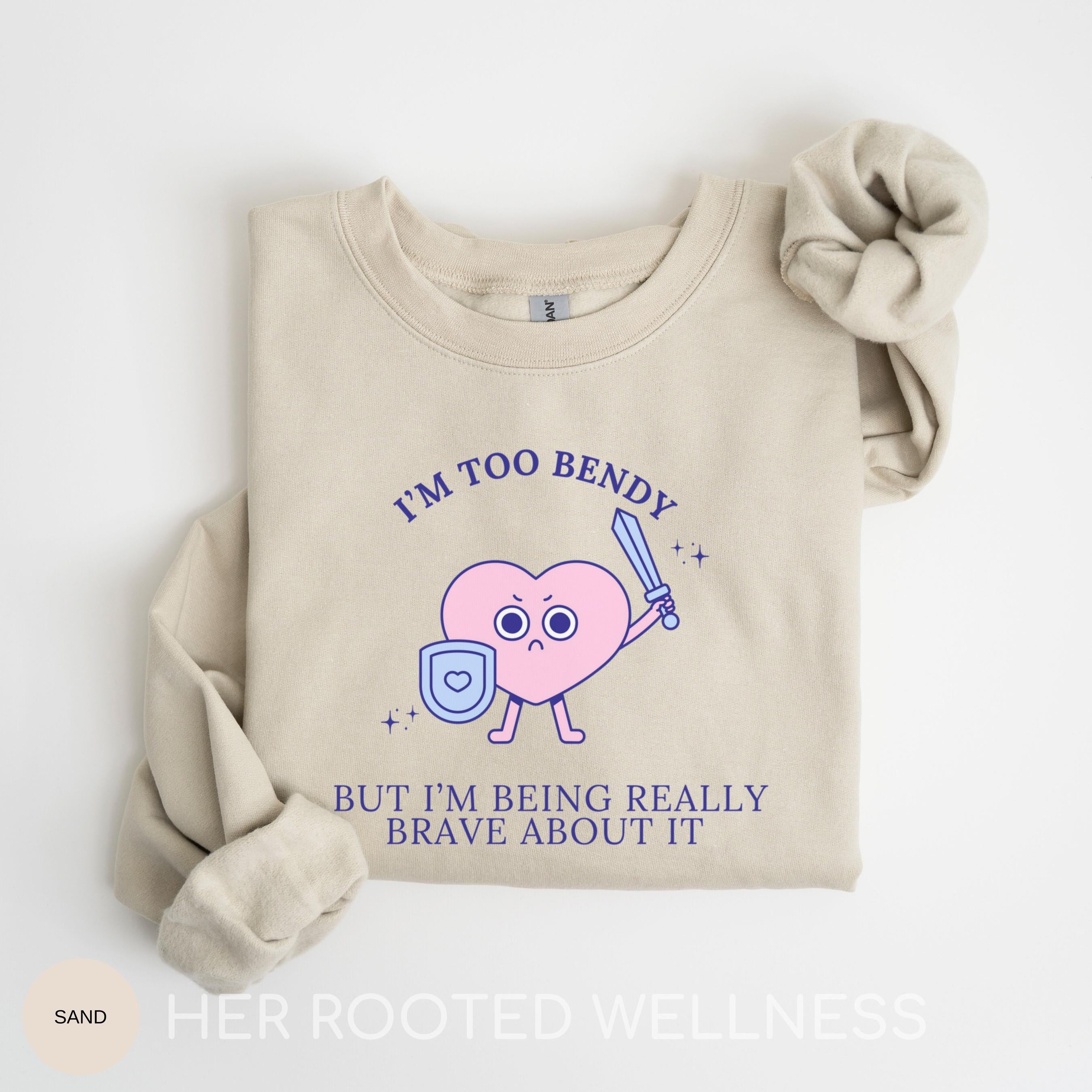 Funny HSD/EDS Awareness Sweatshirt | Ehlers-Danlos Syndrome Sweater | HSD Crewneck | Hypermobile Gift | Cozy Hypermobility Spectrum Sweats