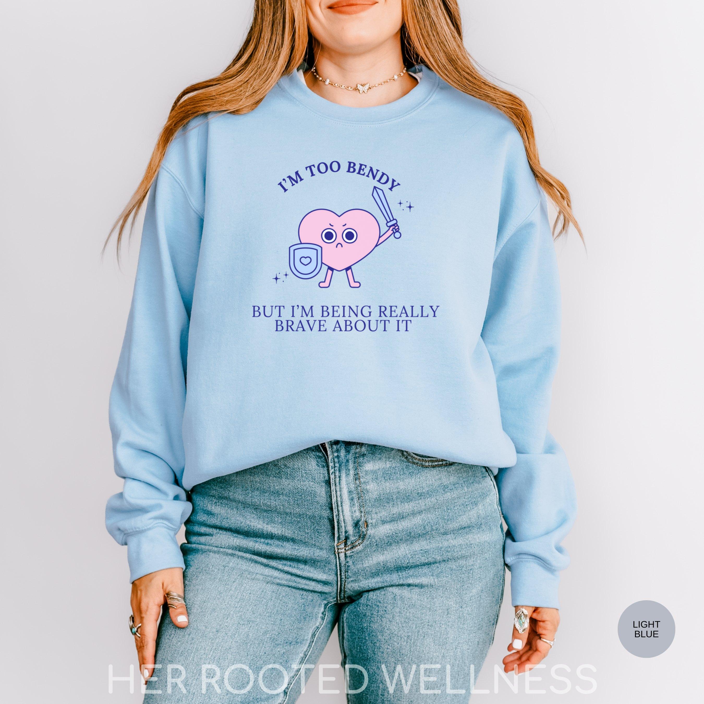 Funny HSD/EDS Awareness Sweatshirt | Ehlers-Danlos Syndrome Sweater | HSD Crewneck | Hypermobile Gift | Cozy Hypermobility Spectrum Sweats