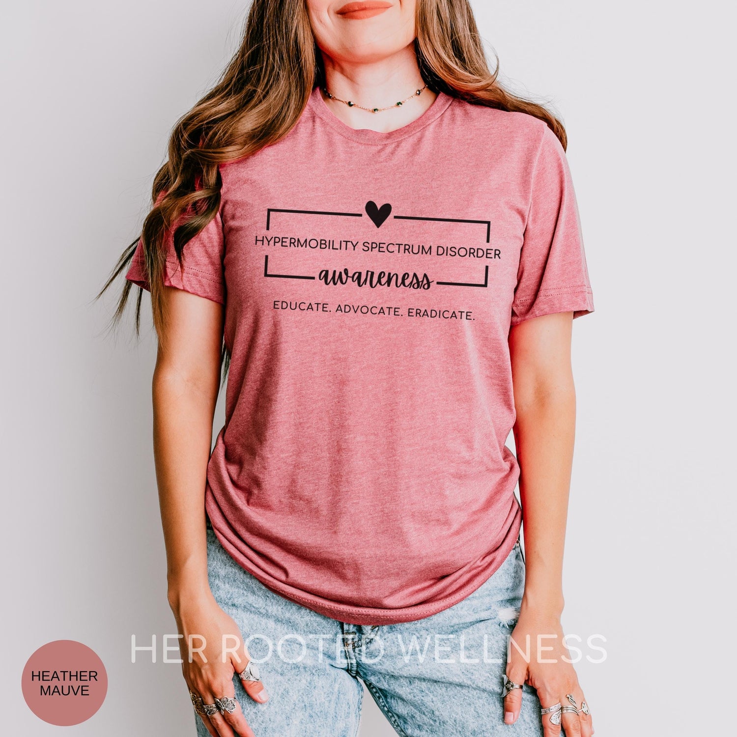 HSD Awareness Shirt | Hypermobility Spectrum Disorder T-Shirt | PT OT Gift | Rare Invisible Illness Tee | Hypermobile Birthday for Her