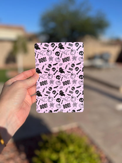 Pink Halloween Kindle Insert: Spooky-Cute E-Reader Cover