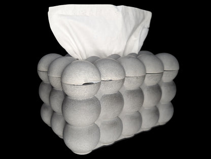 Modern Concrete Tissue Box | Handmade Minimalist Tissue Holder or Storage Box